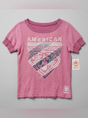 NEW American Fighter Women's Gladbrook Athletic T-Shirt Pink Women’s S